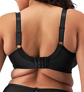 Teagan UW Plunge Bra Black/Almond 44DD