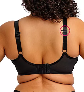Reja Underwire Plunge Bra Black 32H
