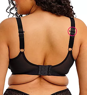 Tiernie Stretch Plunge Bra Black 32GG
