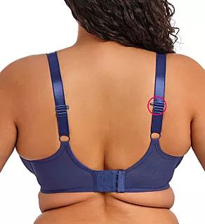 Tiernie Stretch Plunge Bra Denim 46DD