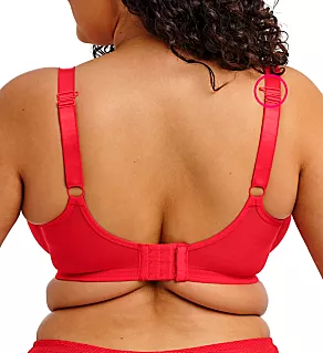 Tiernie Stretch Plunge Bra Red 42G