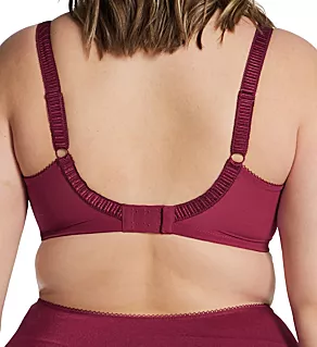Cate Underwire Full Cup Banded Bra Berry 42E