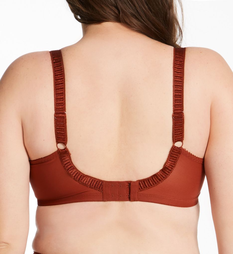 Elomi Cate Underwire Full Cup Banded Bra Dark Copper 46E  - Image 2