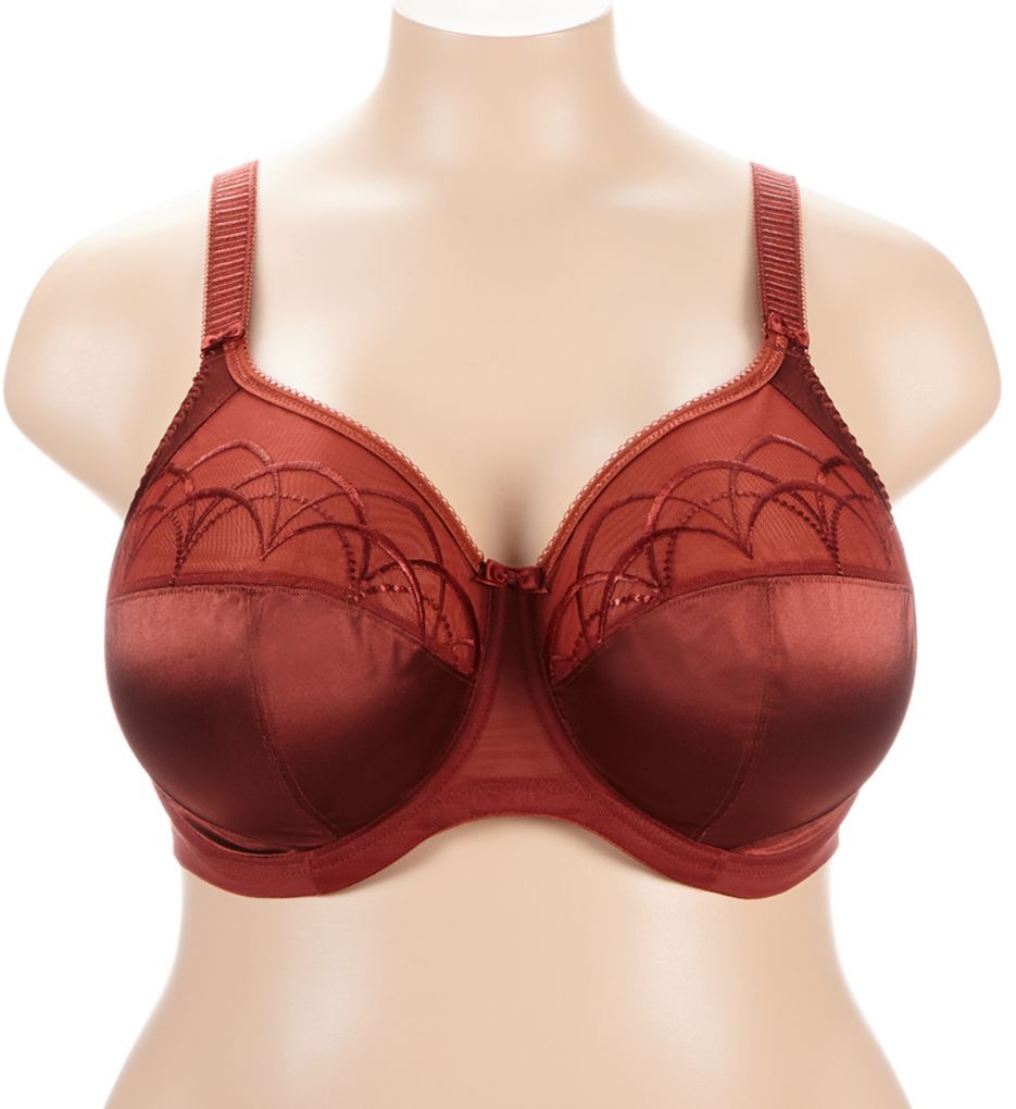 Elomi Cate Underwire Full Cup Banded Bra Dark Copper 46E  - Image 1
