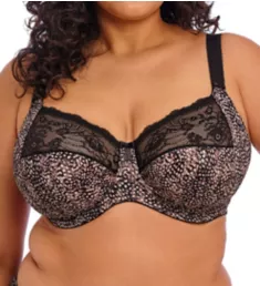 Morgan Underwire Bra with Underband Ebony 46DD