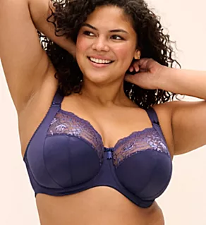 Morgan Underwire Banded Bra Midnight 46DD