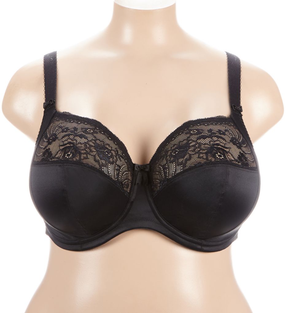 Elomi Morgan Underwire Banded Bra Black 40K  - Image 1