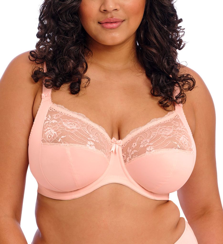 Elomi Womens Morgan Full Cup Bra - Pink Polyamide - Size 44G