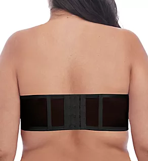 Smooth Underwire Moulded Convertible Strapless Bra Black 32GG