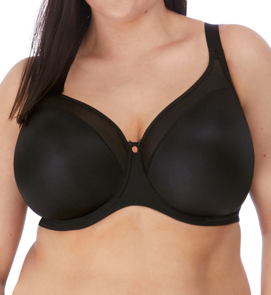 Elomi Smooth Underwire Non-Padded Molded Bra - Midnight Magic
