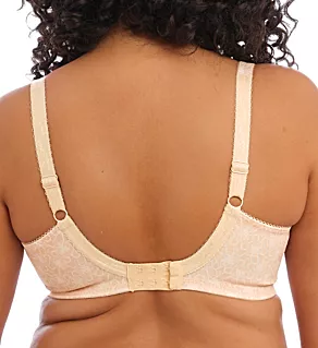 Kim Underwire Stretch Lace Plunge Bra Caramel 34G