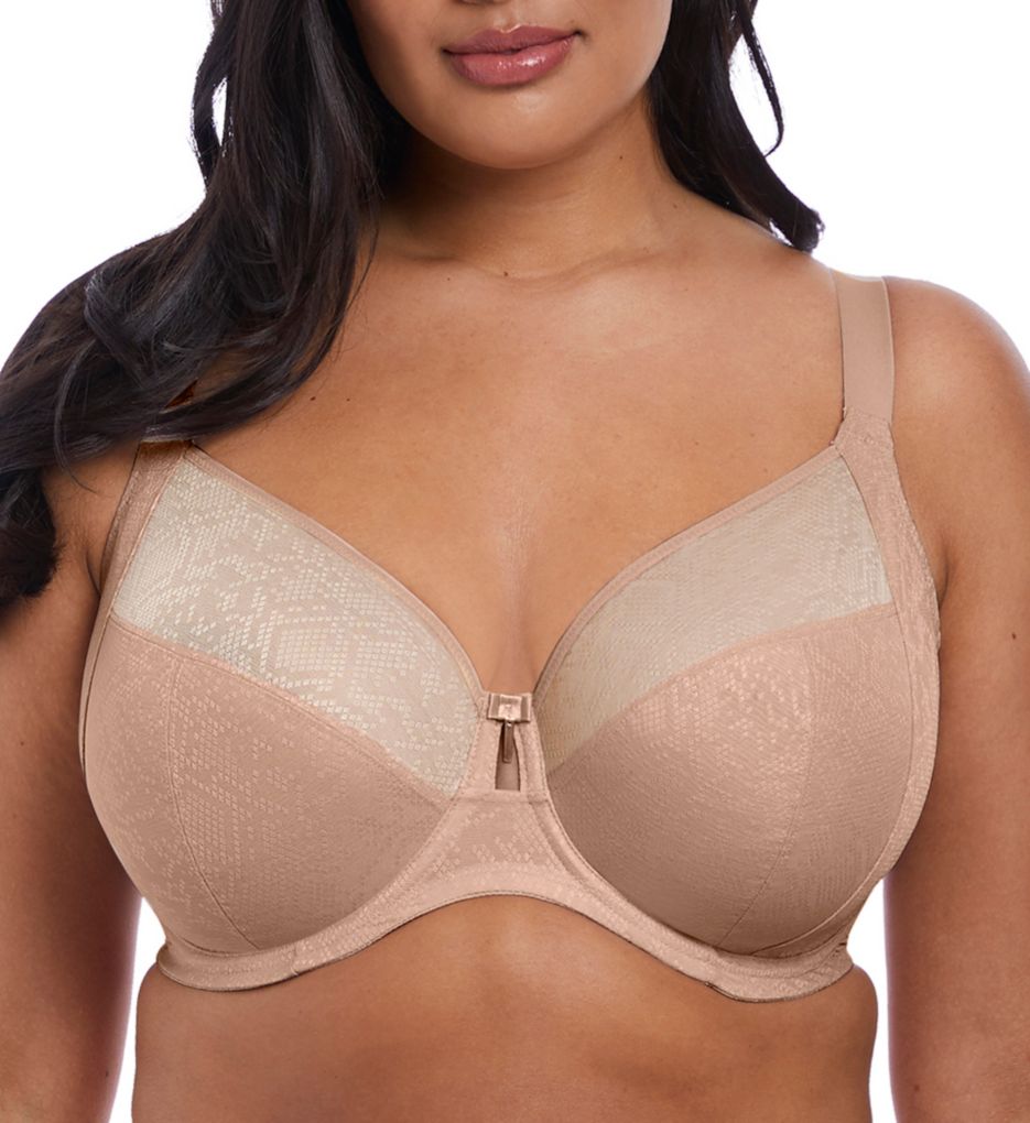 Elomi 8900 Matilda Side Support Plunge Unlined Underwire Bra US Size 42 DDD