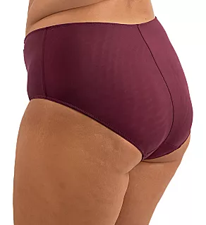 Sachi Full Brief Panty Cabernet 4X