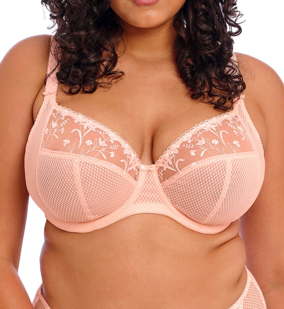 Elomi Charley Underwire Plunge Bra-Stretch Sujetador Mujer