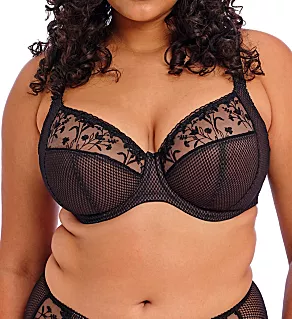 Charley Underwire Plunge Bra Jet 32H