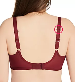 Charley Underwire Plunge Bra Aubergine 32GG