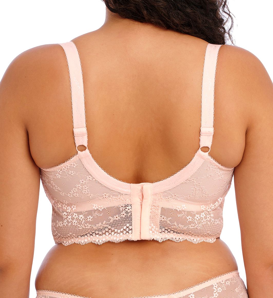 Elomi Charley Underwire Plunge Longline Bra Ballet Pink 36E  - Image 2