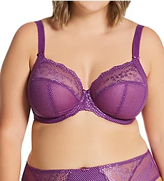 Charley Underwire Stretch Lace Plunge Bra PANSY 32GG