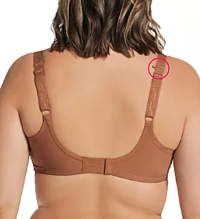 Charley Underwire Stretch Lace Plunge Bra Cinnamon 32H