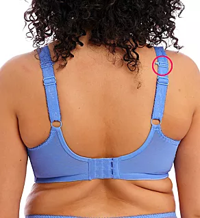 Charley Underwire Stretch Lace Plunge Bra Cornflower 40DD