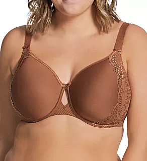Charley Underwire Spacer T-Shirt Bra Cinnamon 46FF