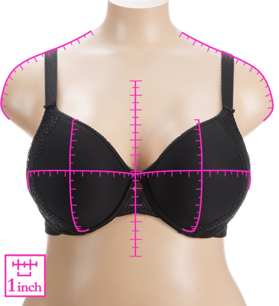 Elomi Charley Moulded Spacer Bra EL4383 Honeysuckle – My Top Drawer