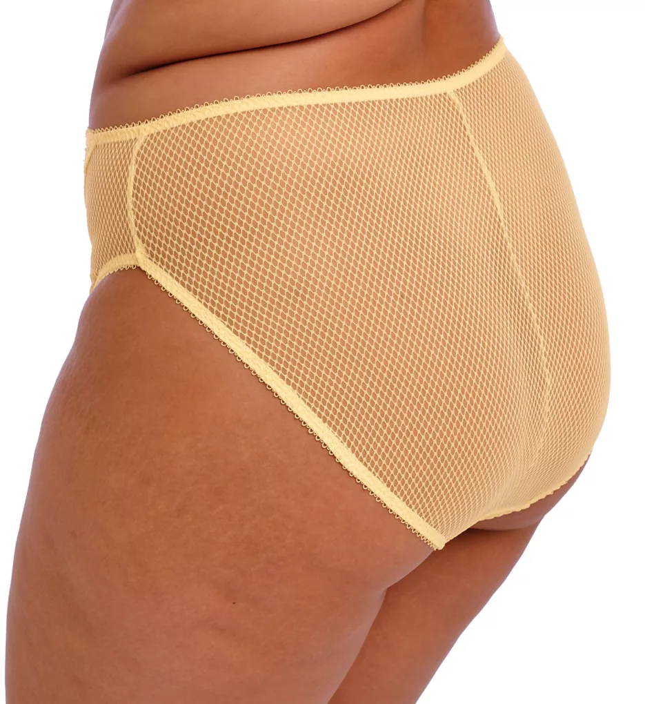 Charley High Leg Brief Panty Lemon Fizz XL