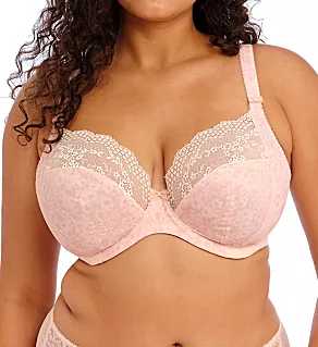 Lucie Underwire Stretch Cup Plunge Bra Pale Blush 42F