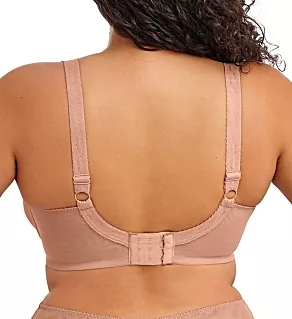 Lucie Underwire Stretch Cup Plunge Bra Mocha 46DD