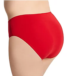 Morgan Smooth Full Brief Panty Haute Red 3X-4X