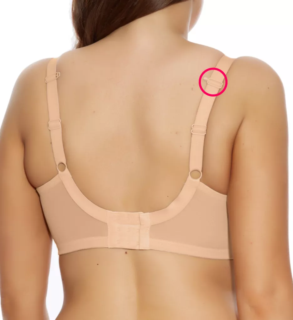 Energise Underwire Sports Bra with J Hook Nude 36DD