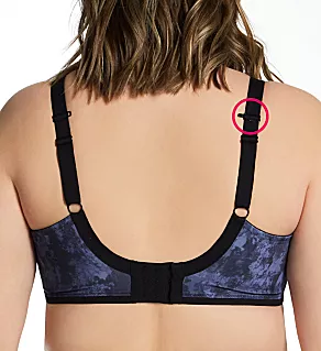 Energise Underwire Sports Bra with J Hook Story Haze 38DD