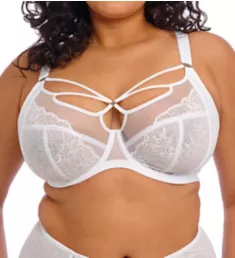 Brianna Underwire Plunge Bra White 32GG