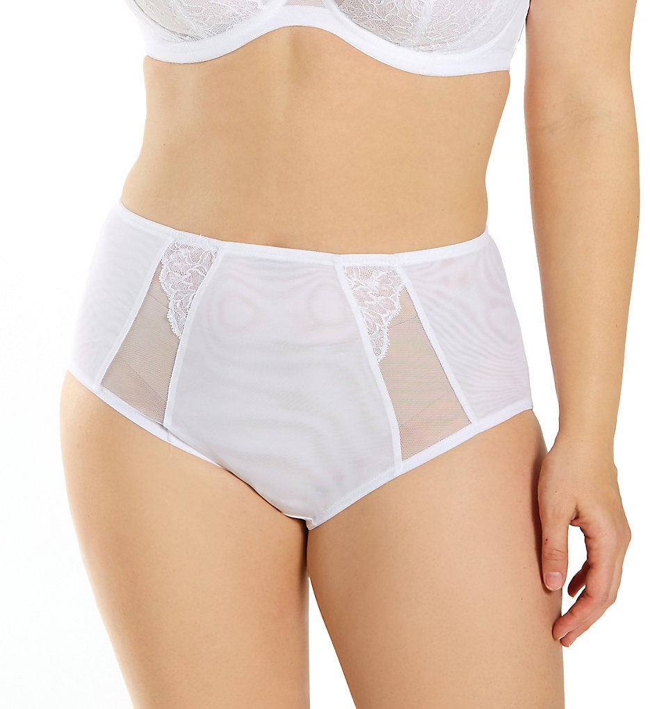 Elomi - Elomi EL8085 Brianna Full Brief Panty (White XL)