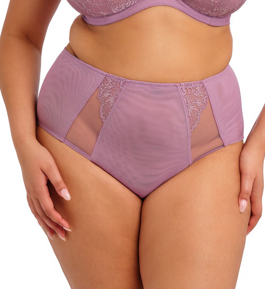 Elomi Brianna Full Brief Panty Heather M  - Image 1