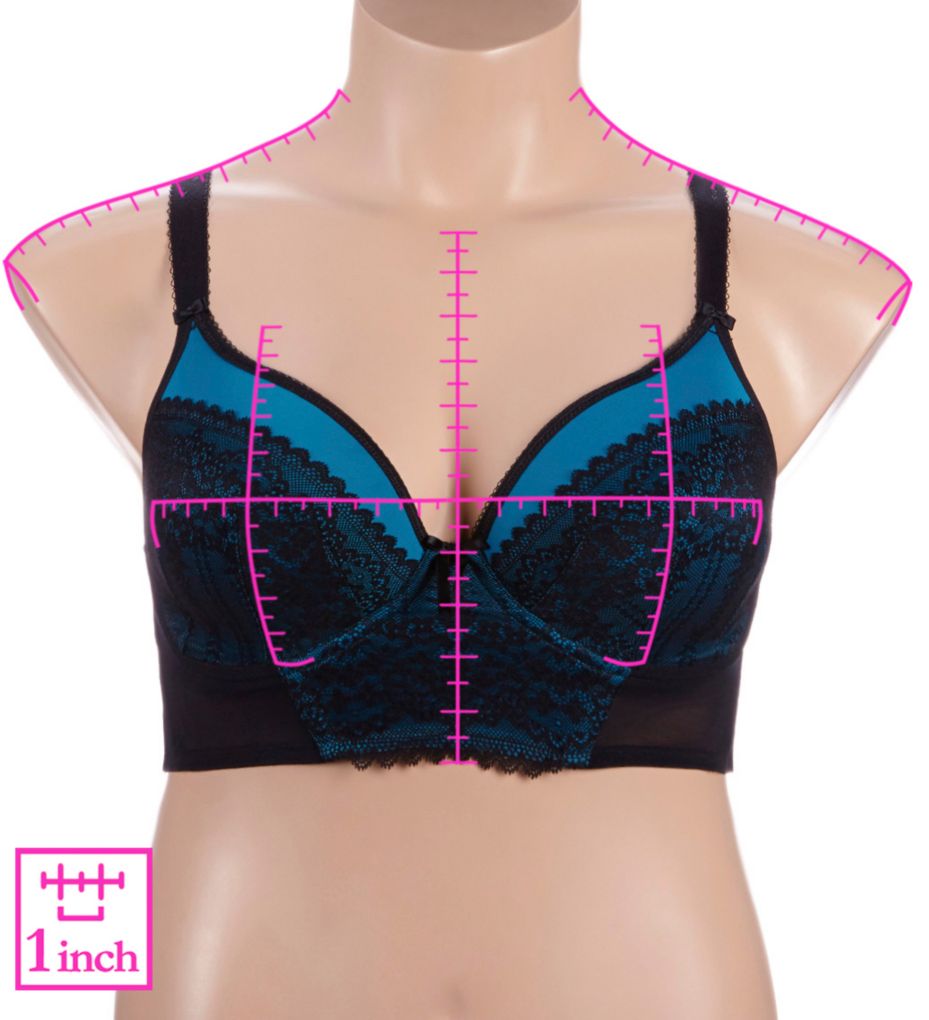 Bijou Underwire Longline Moulded Bra-ns7