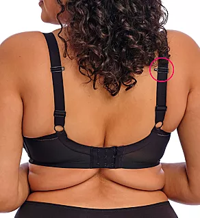 Bijou Underwire Convertible Plunge T-Shirt Bra Black 34H