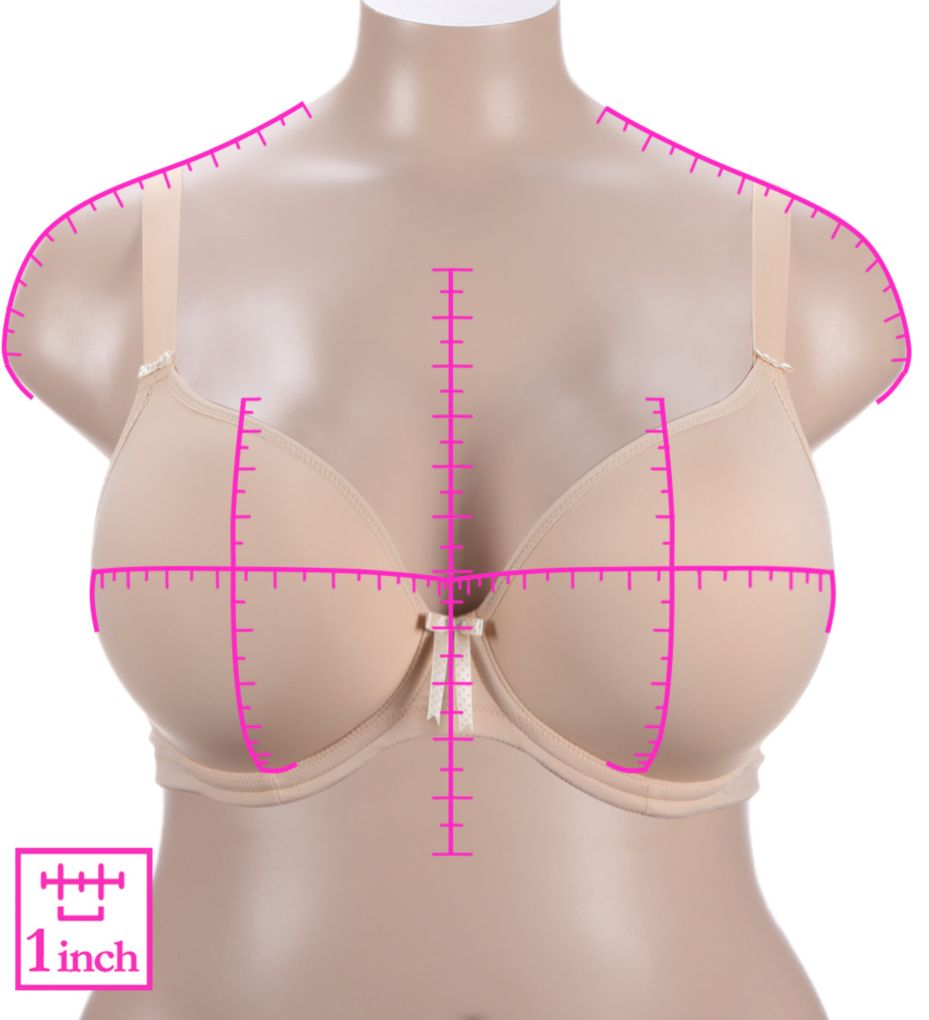 Elomi Bijou Underwire Convertible Plunge T-Shirt Bra EL8722 - Image 3