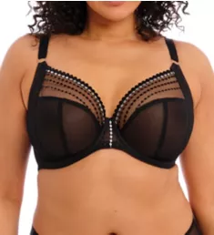 Matilda Underwire Plunge Bra Black 32GG