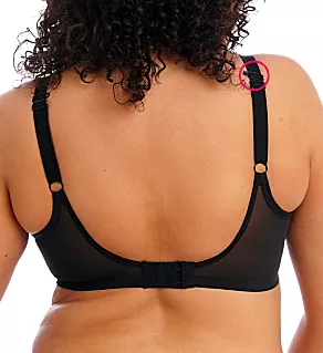 Matilda Underwire Plunge Bra Black 32GG