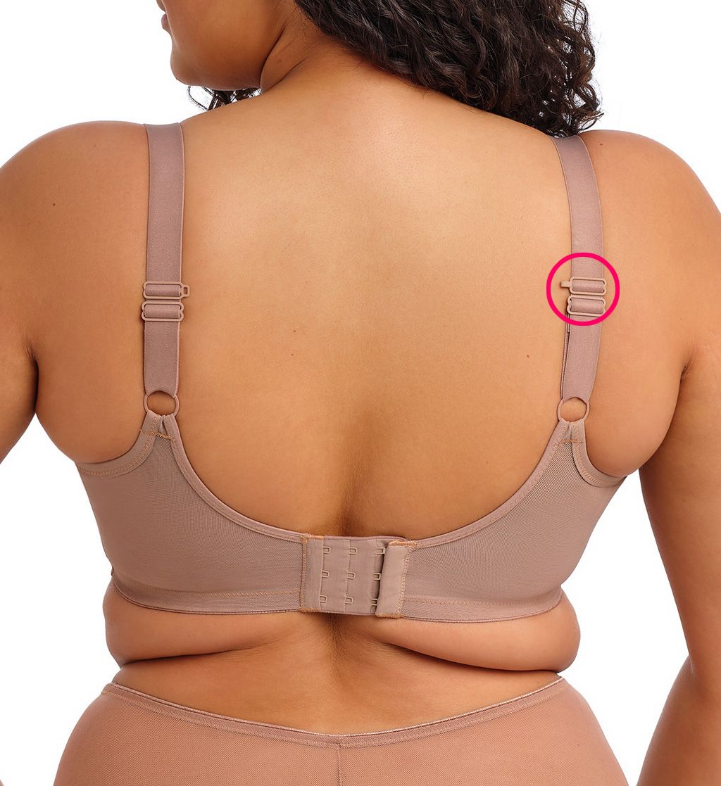 Elomi Matilda Underwire Plunge Bra Praline 36J  - Image 2