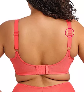 Matilda Underwire Plunge Bra Sunset 46DD