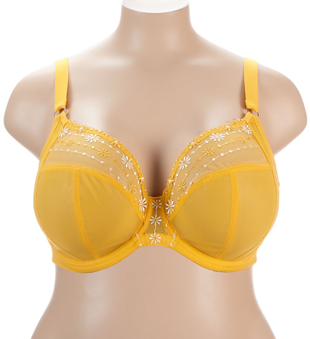 Elomi Matilda Underwire Plunge Bra Daisy 42E  - Image 1