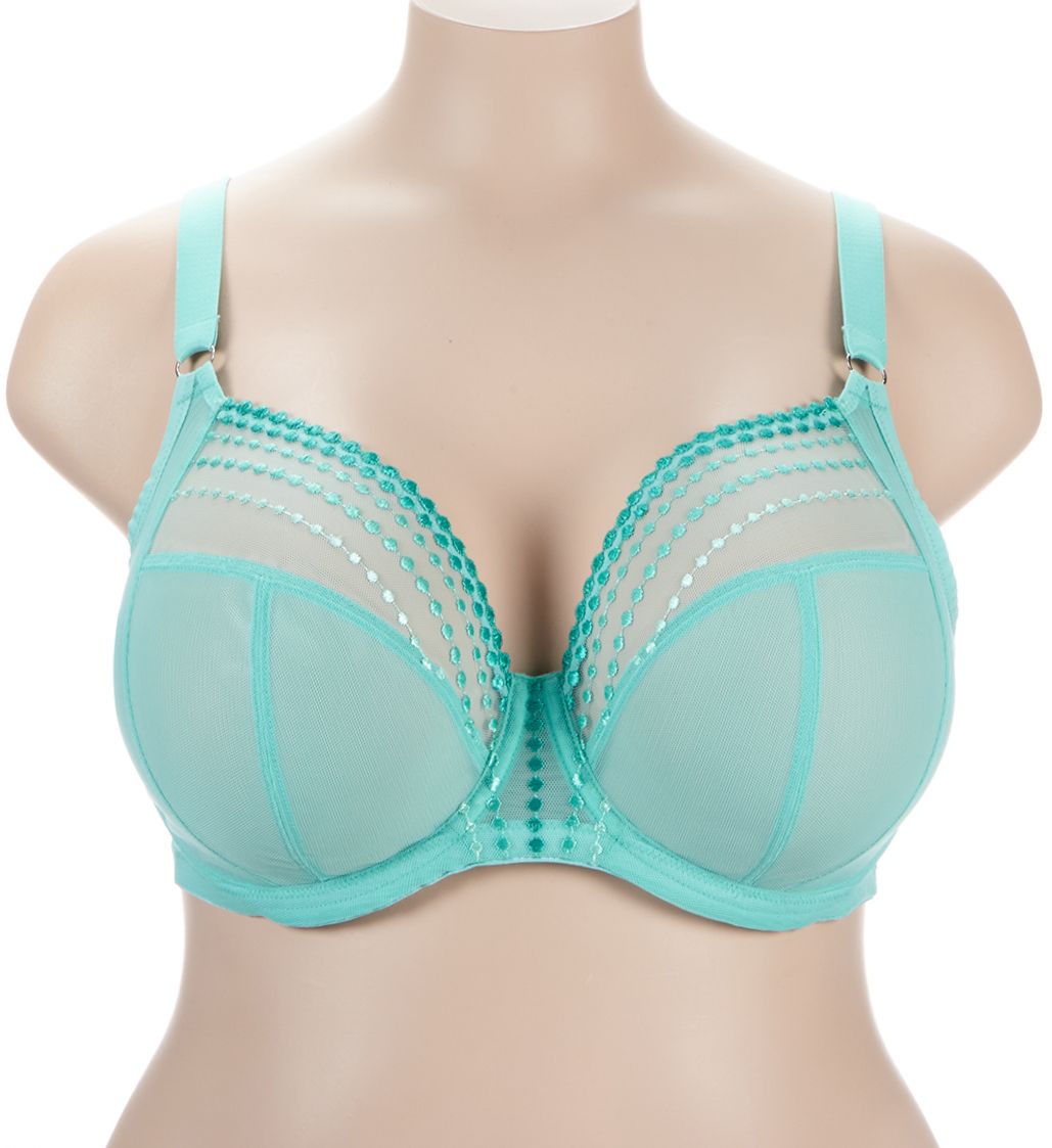 Elomi Matilda Underwire Plunge Bra Jade 40DD  - Image 1