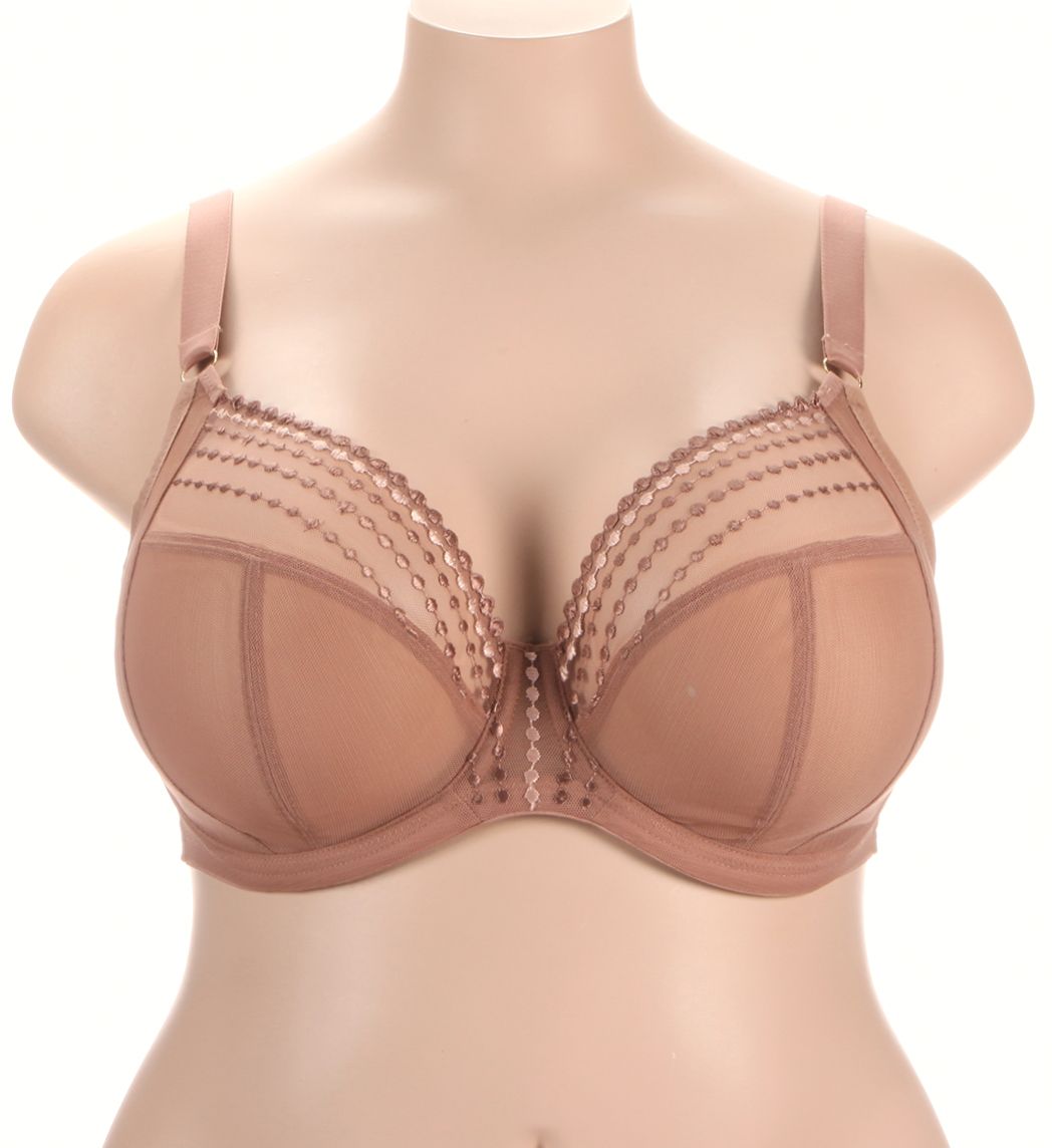 Elomi Matilda Underwire Plunge Bra Praline 36J  - Image 1