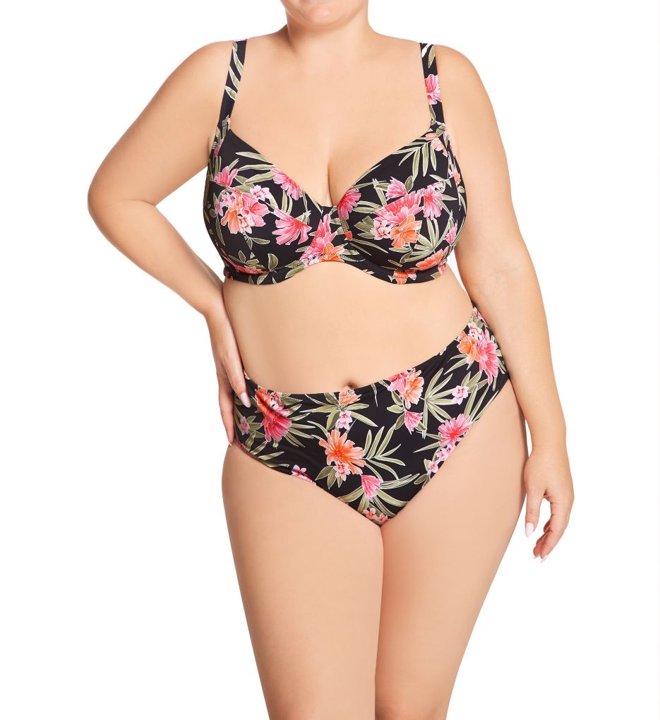 Best Deal for Elomi Plus Size Electric Savannah Plunge Underwire Bikini