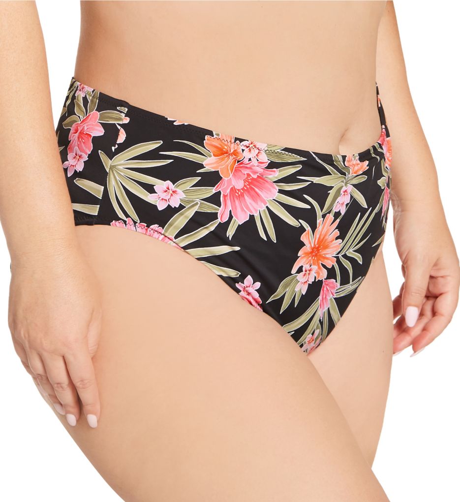 Elomi Dark Tropics Mid Rise Brief Swim Bottom ES0172 - Image 1