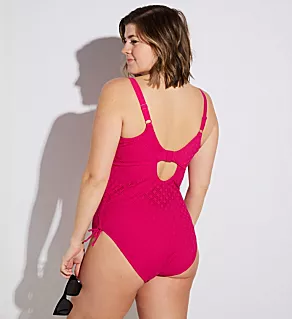 Bazaruto Wireless One Piece Swimsuit Clematis 42G/GG