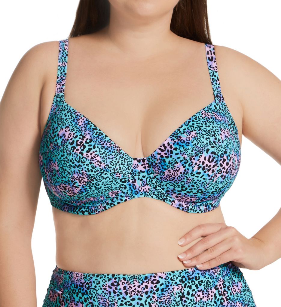  Elomi Essentials Underwire Plunge Swim Bra (ES7504