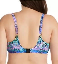 Electric Savannah Underwire Crop Swim Top